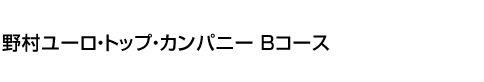 野村ユーロ・トップ・カンパニー Bコース