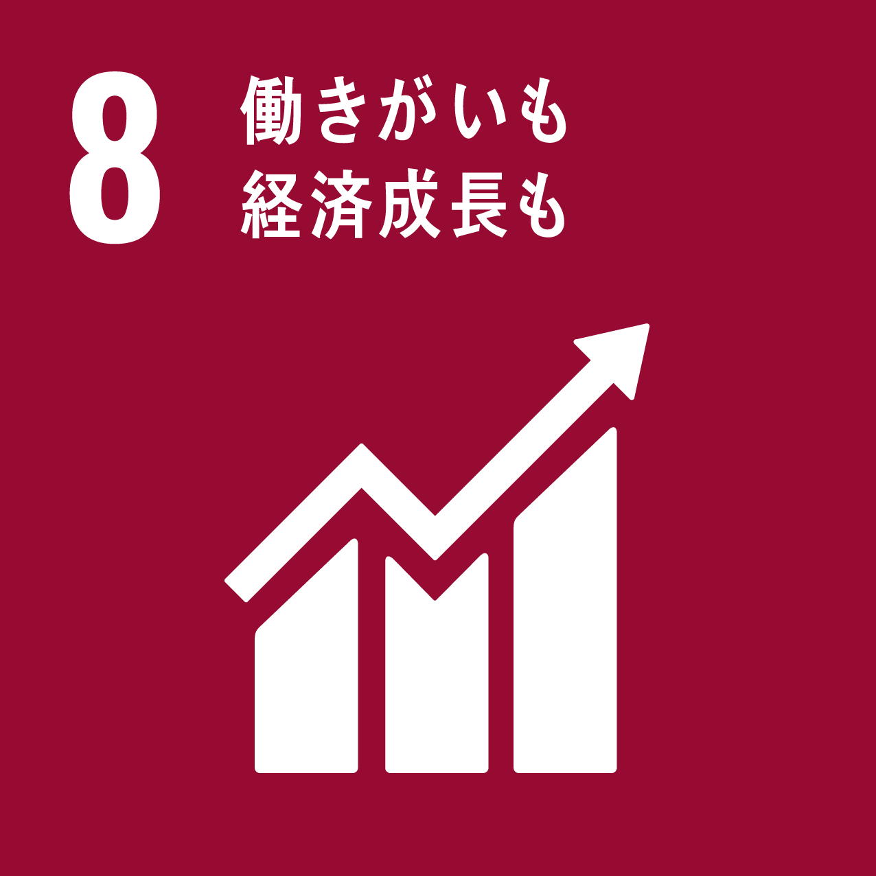 目標8.働きがいも経済成長も